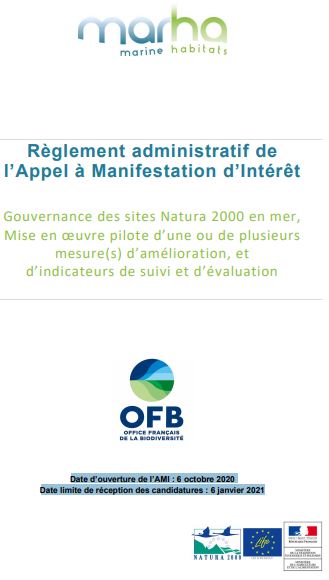 AMI Gouvernance des sites Natura 2000 en mer, Mise en œuvre pilote d’une ou de plusieurs mesure(s) d’amélioration, et d’indicateurs de suivi et d’évaluation