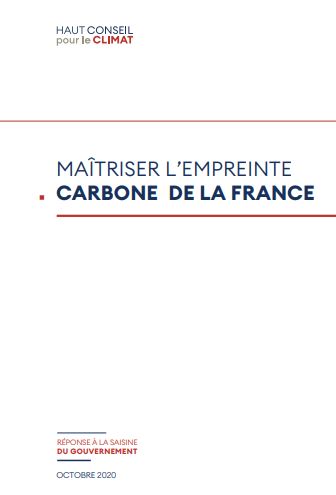 Maîtriser l’empreinte carbone de la France