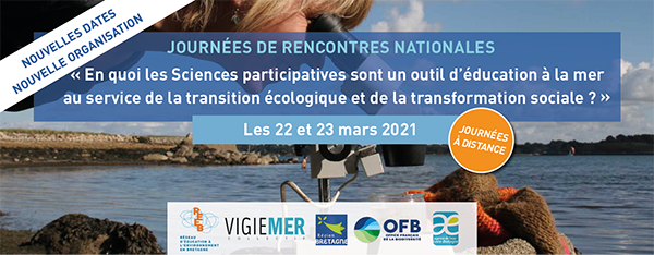 [Webinaire] Journées de rencontres nationales sur les sciences participatives sur la mer et le littoral