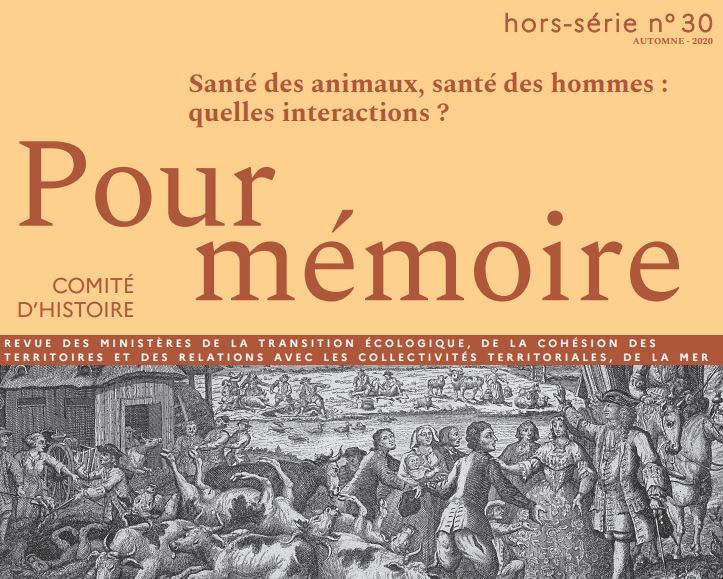 Santé des animaux, santé des hommes : quelles interactions ? Actes de la journée d’études du 12 mars 2019