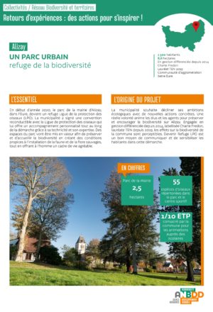 [Retours d’expériences] Un parc urbain : refuge de la biodiversité