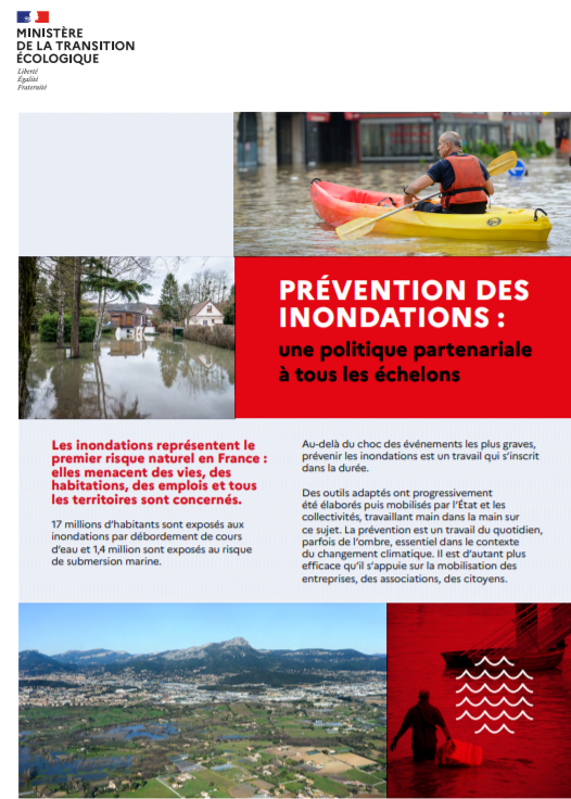 Prévention des inondations : une politique partenariale à tous les échelons