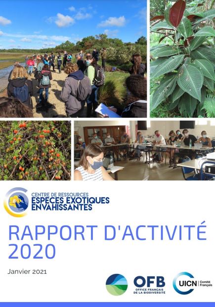 Rapport d’activité 2020 du Centre de ressources Espèces Exotiques Envahissantes