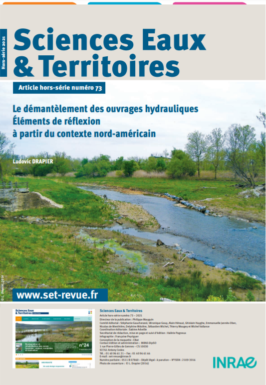 Le démantèlement des ouvrages hydrauliques – Éléments de réflexion à partir du contexte nord-américain