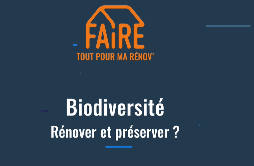 Biodiversité, rénover et préserver