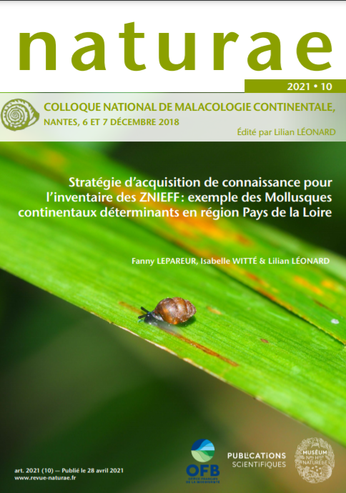 Stratégie d’acquisition de connaissance pour l’inventaire des ZNIEFF : exemple des Mollusques continentaux déterminants en région Pays de la Loire