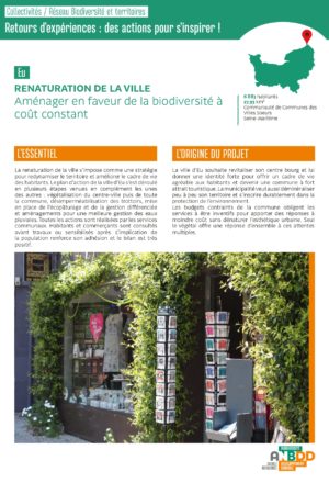 [Retours d’expériences] Renaturation de la ville : aménager en faveur de la biodiversité à coût constant