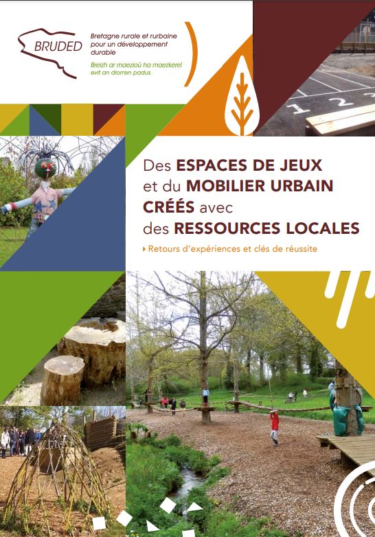 Des espaces de jeux et du mobilier urbain créés avec des ressources locales. Retours d’expériences et clés de réussite