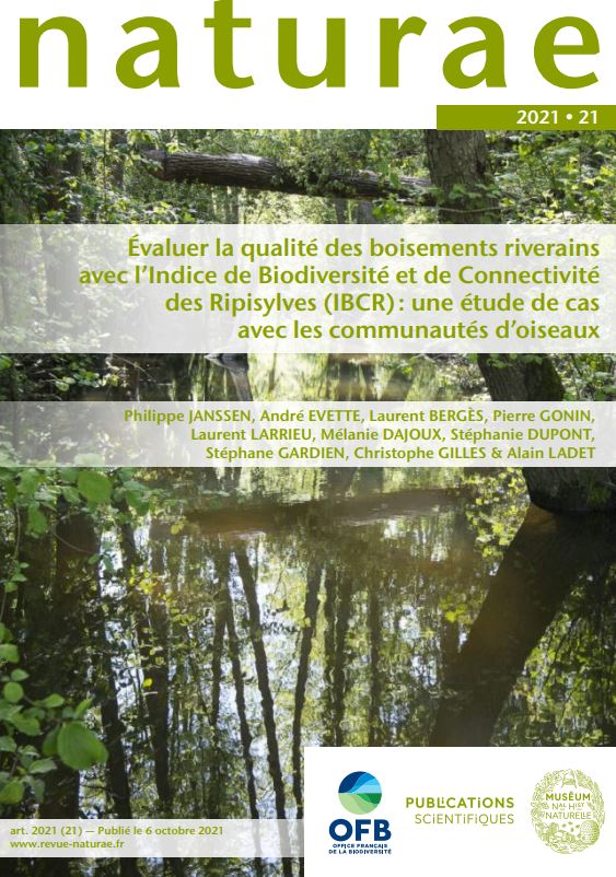 Évaluer la qualité des boisements riverains avec l’Indice de Biodiversité et de Connectivité des Ripisylves (IBCR)  : une étude de cas avec les communautés d’oiseaux