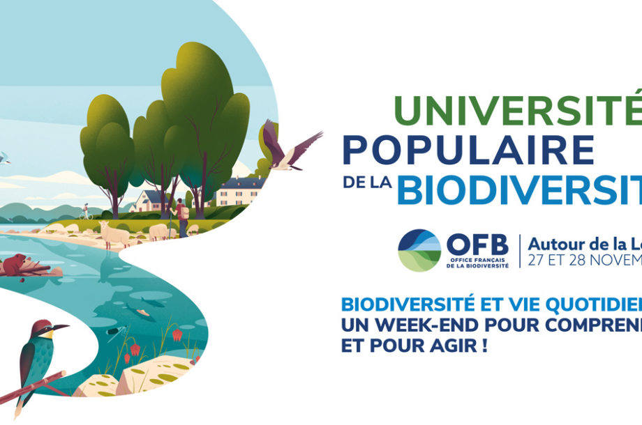 Un week-end autour de la biodiversité, l’université populaire de la biodiversité, les 27 et 28 novembre 2021