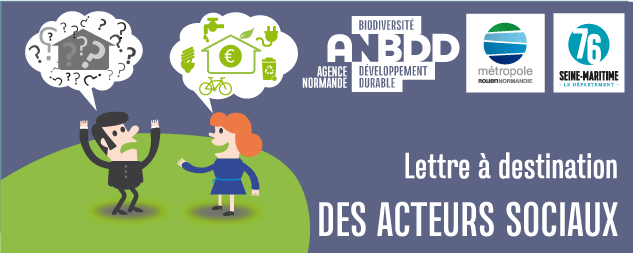 Lettre des acteurs sociaux : Précarité et Développement durable – Janvier 2022