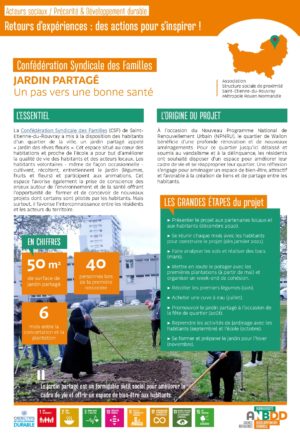 [Retours d’expériences] Jardin partagé : un pas vers une bonne santé