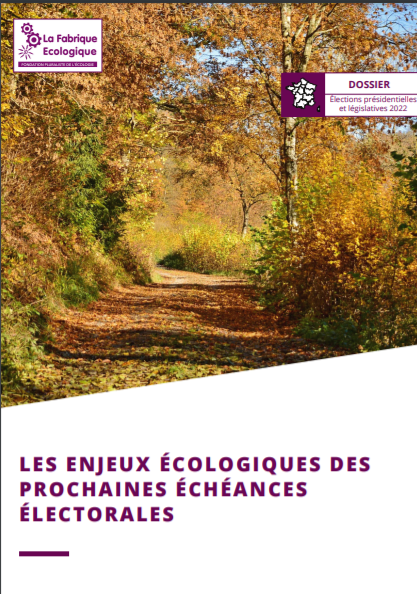 Dossier n°5 : « Les enjeux écologiques des prochaines échéances électorales »