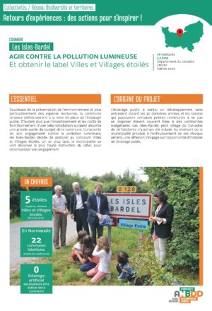 [Retours d’expériences] Agir contre la pollution lumineuse et obtenir le label Villes et Villages étoilés