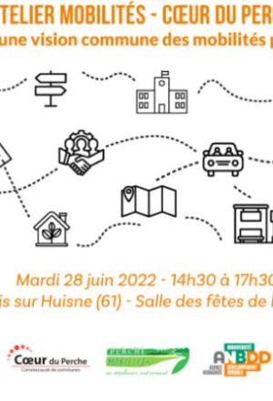 Retour sur… L’atelier Mobilités Cœur du Perche du 28 juin 2022 “Construisons une vision commune des mobilités pour le territoire”