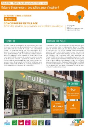 [Retours d’expériences] Conciergerie de village : offrir des services de proximité en territoire peu dense