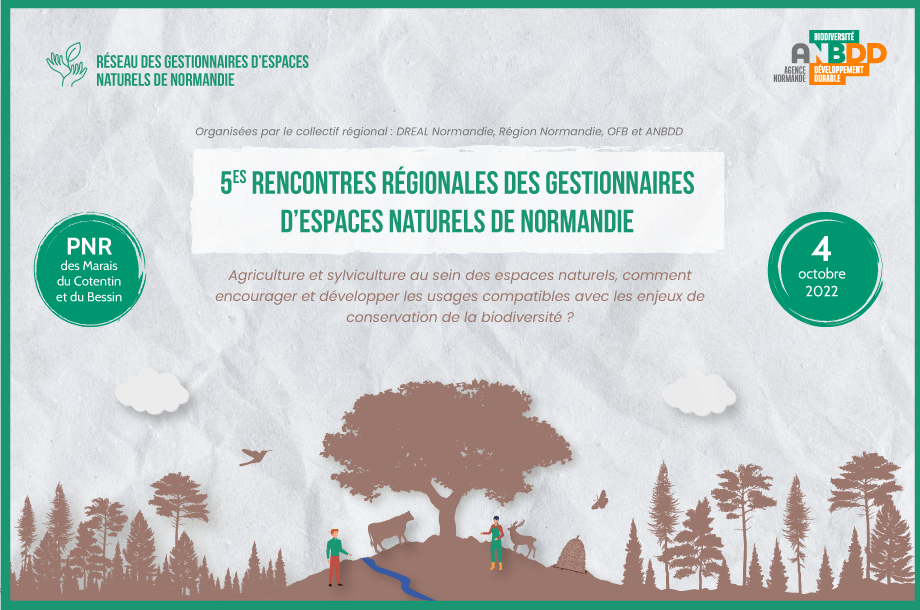 5es Rencontres régionales des gestionnaires d’espaces naturels de Normandie