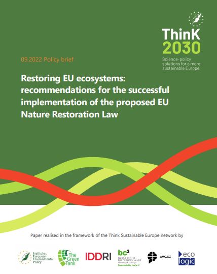 Restauration des écosystèmes de l’UE : recommandations pour une mise en œuvre efficace de la proposition de loi européenne sur la restauration de la nature