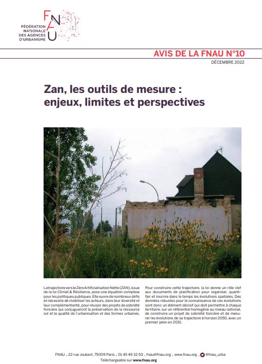 Zan, les outils de mesure : enjeux, limites et perspectives