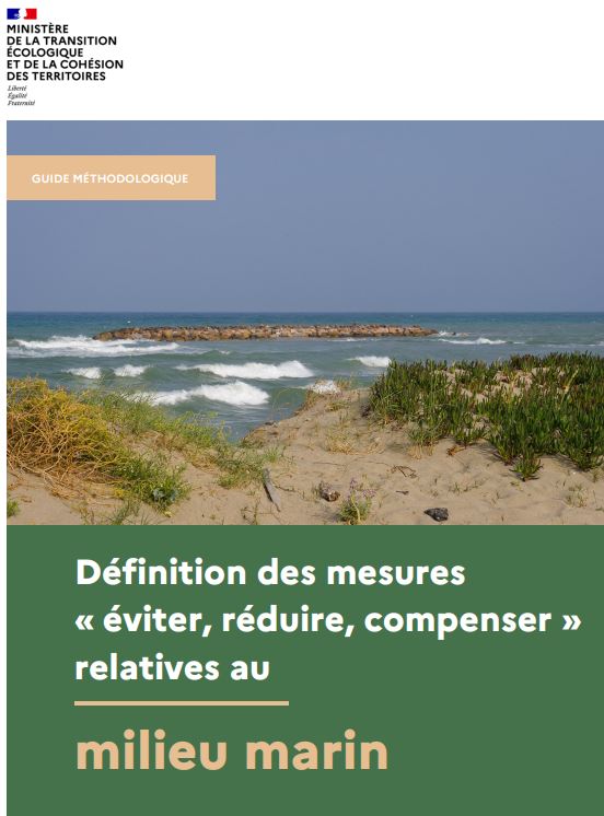 Définition des mesures « éviter, réduire, compenser » relatives au milieu marin. Guide méthodologique