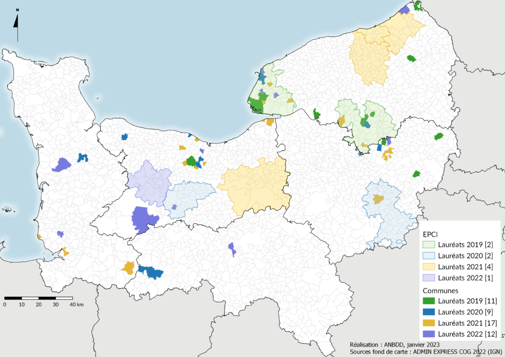 Les lauréats TEN en Normandie - 2023.