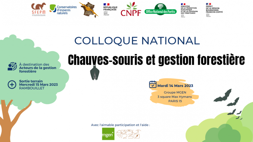 [Colloque national] Chauves-souris et gestion forestière