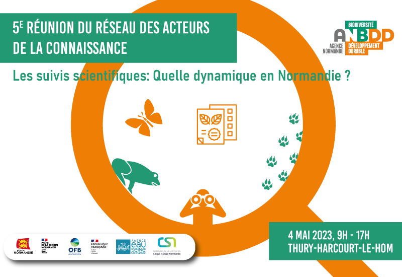 [Journée d’échanges] 5e réunion du réseau des acteurs de la connaissance sur la biodiversité en Normandie