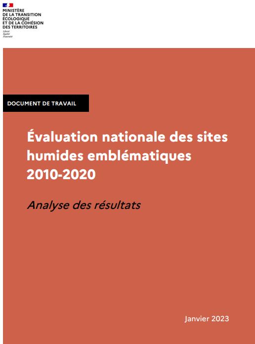 Évaluation nationale des sites humides emblématiques 2010-2020 – Analyse des résultats