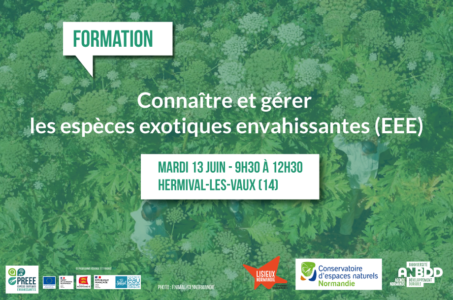 [Formation] Connaître et Gérer les espèces exotiques envahissantes (EEE)