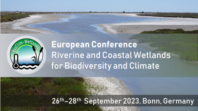 [Conférence internationale] 5th european conference on biodiversity and climate change : riverine and coastal wetlands