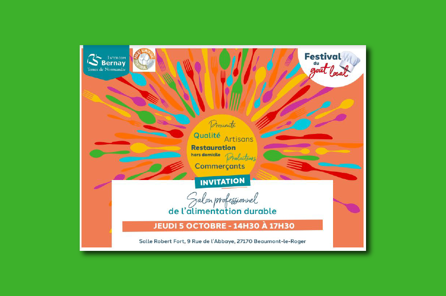 [Salon] Salon professionnel de l’alimentation durable – Festival du goût local