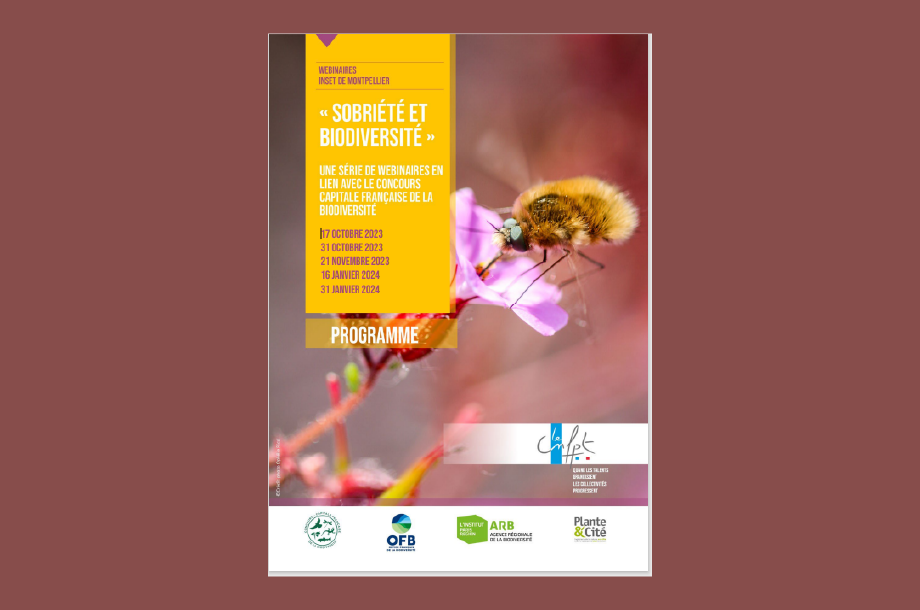 [Webinaire] Sobriété, biodiversité et transition écologique – Cycle Sobriété et biodiversité #5