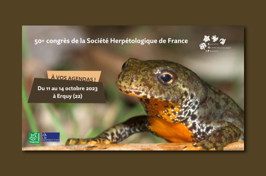 [Congrès] 50ème congrès de la Société Herpétologique de France