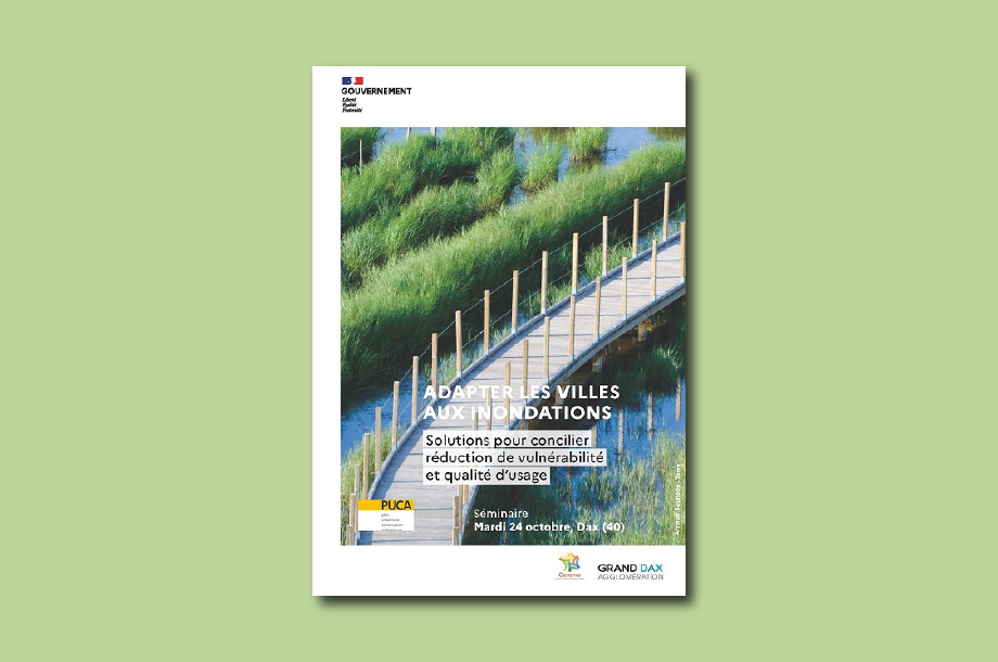 [Séminaire] Adapter les villes aux inondations