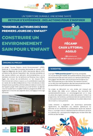 [Retours d’expériences] « Ensemble, acteurs des 1000 premiers jours de l’enfant » : construire un environnement sain pour l’enfant