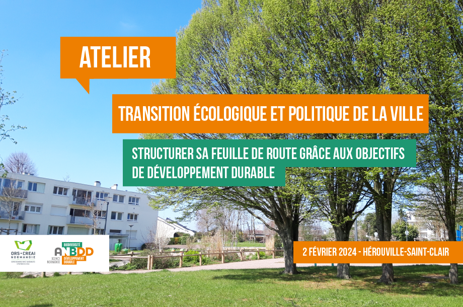 [Atelier] Transition écologique et politique de la ville : structurer sa feuille de route grâce aux Objectifs de développement durable