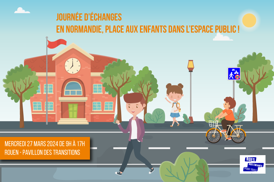 [Journée d’échanges] En Normandie : Place aux enfants dans l’espace public !
