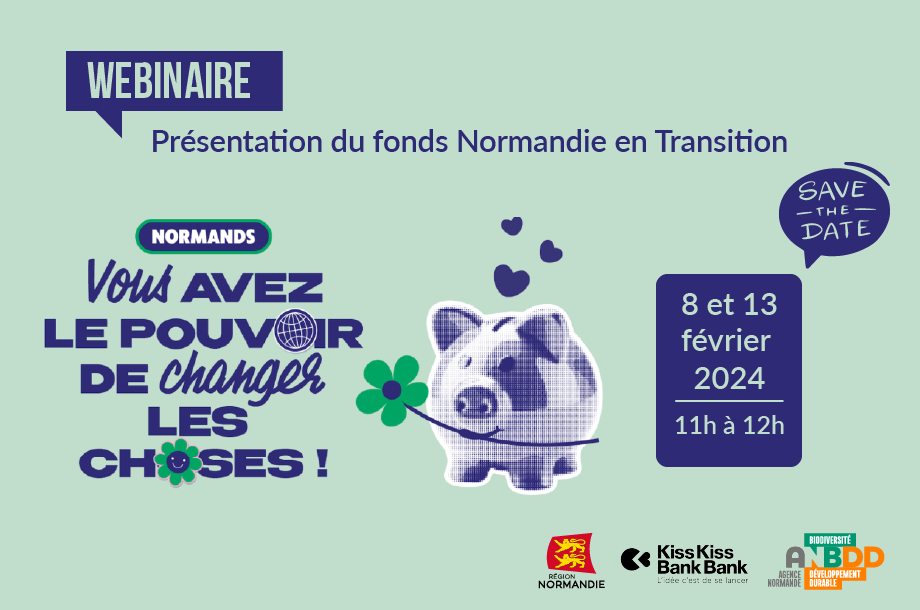 Webinaire sur le fonds de financement participatif Normandie en Transition