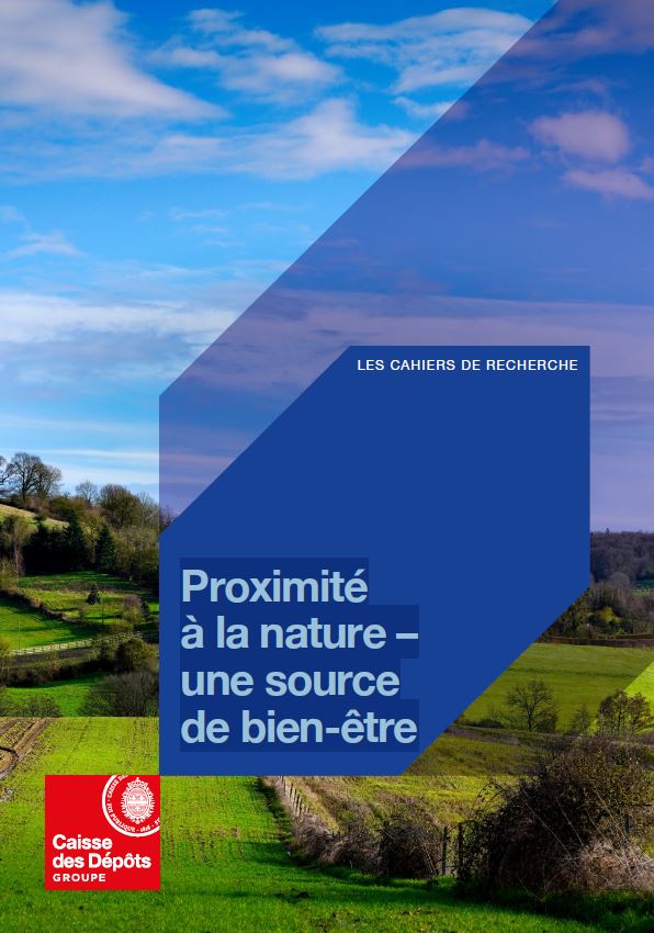 Proximité à la nature – une source de bien-être. Sourcing CREDOC