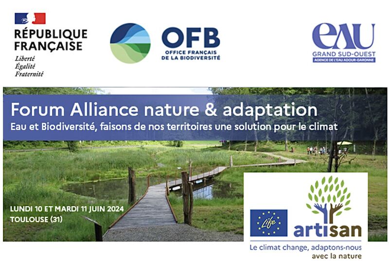 [Forum] Forum Alliance Nature & Adaptation – Eau et Biodiversité, faisons de nos territoires une solution pour le climat