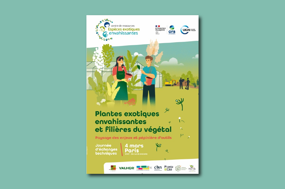 [Journée d’échanges techniques] Plantes exotiques envahissantes et filières du végétal, 4 mars 2024, Paris