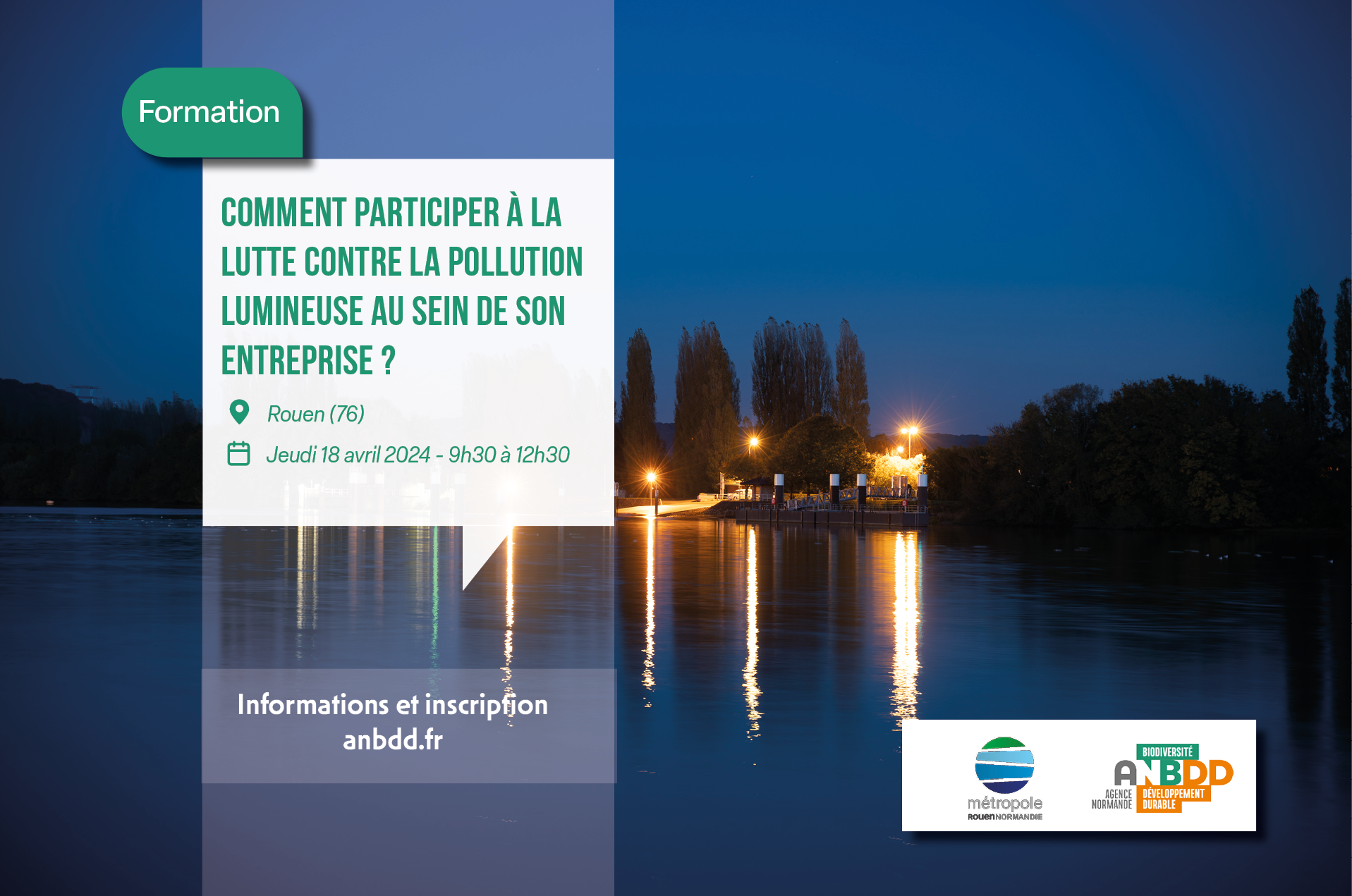 [Formation] Comment participer à la lutte contre la pollution lumineuse ...