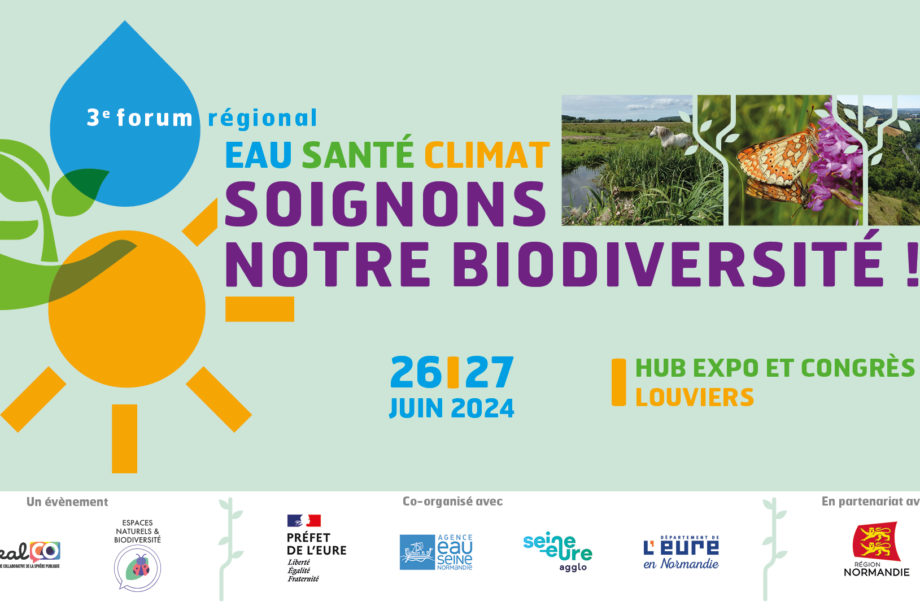 [Nouvelle date] 3e forum régional Eau, santé, climat – Soignons notre biodiversité !
