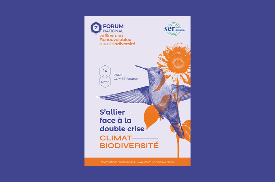 [Forum] 2e Forum national des énergies renouvelables et de la biodiversité « S’allier face à la double crise climat – biodiversité »