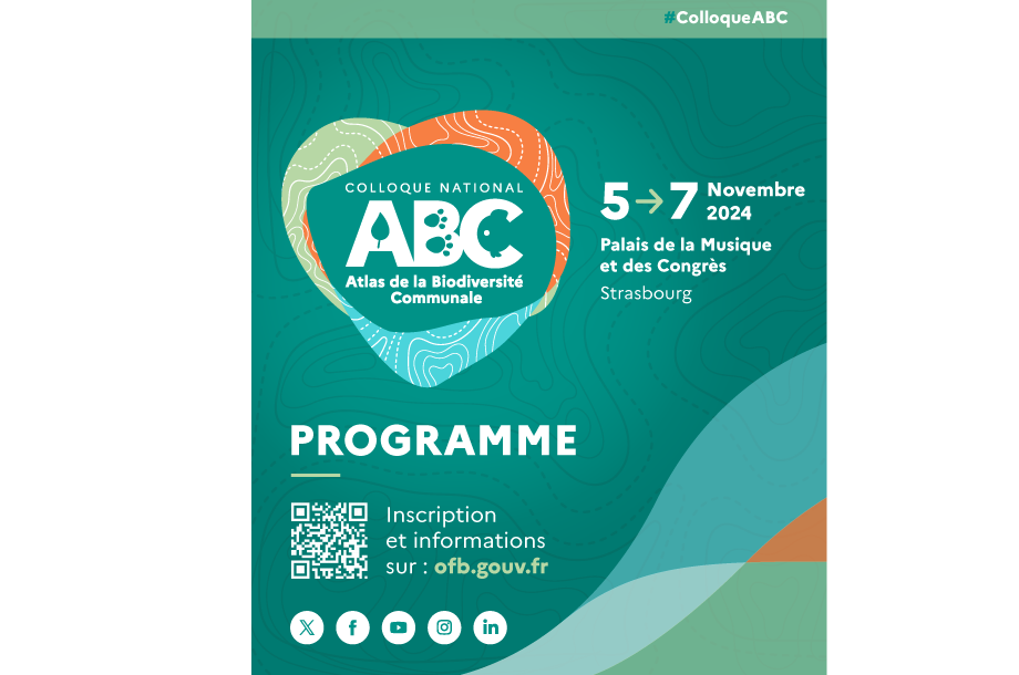 [Colloque] 4e édition du Colloque ABC Atlas de la biodiversité communale