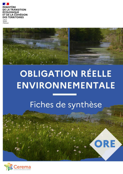 Obligation réelle environnementale. Fiches de synthèse