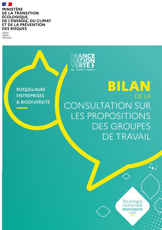 Roquelaure Entreprises et Biodiversité : Bilan de la consultation sur les propositions des groupes de travail