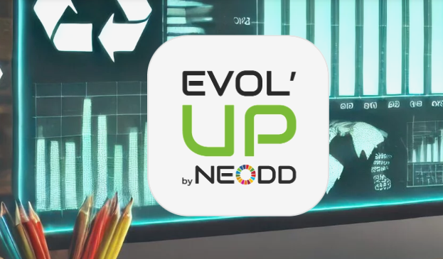 Evol’up, la plateforme pour mesurer et améliorer sa performance RSE de manière simple et intuitive.