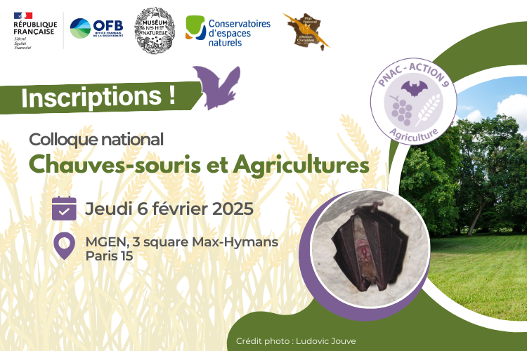 [Colloque] Colloque national Chauves-souris et Agricultures