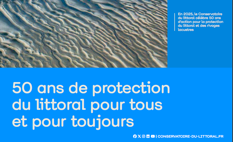 Le conservatoire du littoral fête ses 50 ans cette année !